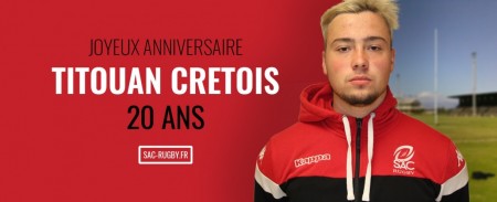 Bon anniversaire Titouan Cretois