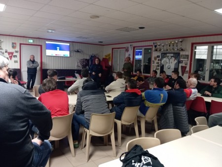 Soirée arbitrage avec des intervenants de la ligue 